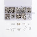 Miniatyrbillede 1 af 4: DIY Øreringe Tilbehør Ørering Materiale Perler Materiale Pakke Håndlavede smykker Tilbehør -Sølv