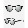 Pikkukuva 5 / 5: Polarisoidut värikkäät aurinkolasit miehille ja naisille Bright black frame white mercury