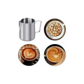 Miniatyrbillede 4 af 5: Home Novelty Flower Cup Kaffemaskine i rustfrit stål (350 ml skala)