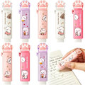Miniatyrbillede 1 af 5: 8 stykker Cat Paw Erasers, Push-Pull Design, Retractable Eraser, Kawaii Eraser, Velegnet til børn, studerende, skole, kontor, papirvarer