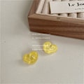 Miniatyrbillede 1 af 5: Øreringe New Arrival Heart Stud Girls&#39; Modesmykker Ac2499 D205