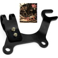 Miniatyrbild 3 av 4: Svart 16/20 mm MTB landsvägscykel 160 mm skivbromsfäste Ramfäste Adapterfäste, 20 mm