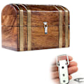 Pikkukuva 4 / 5: 8 kpl cap ruostumatonta terästä vipulukko Cappen Lock Box case koteloon, työkalulaatikkoon, laatikkoon, kaappiin, arkkuun Small