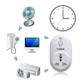 Pikkukuva 5 / 5: Sovellus, kaukosäädin, langaton Wifi Smart Socket