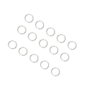 Miniatyrbillede 2 af 2: Sølv Jump Ring Armbånd Åben Ring Chainmail Jump Ringe 12X10mm