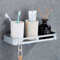 Miniatyrbillede 3 af 4: hjørne badeværelse hylde toilet opbevaring pendel