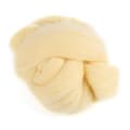 Farget nålfilt ull roving - krem (55g)
