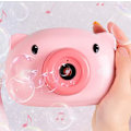 Miniatyrbillede 2 af 4: Bubble Pig Camera Elektrisk børnelegetøj (Pink Color Big Box Packing),