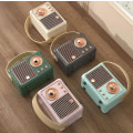 Miniatyrbillede 5 af 5: Retro bærbar lyd, nostalgisk mini Bluetooth-højttaler