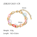 Miniatyrbillede 1 af 5: Armbånd Sample Style Daily Outfit Metallic Element B1403 JDB2012631-CR