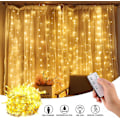 Pikkukuva 4 / 4: USB kaukosäädin Verhovalot Joulukoristeluvalot Warm Light