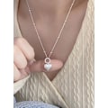 Pikkukuva 3 / 5: Kaulakoruheart Stud hopea muotikorut Ac5380