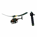 Miniatyrbilde 5 av 5: Helikoptre Fly Drawstring For Kids Leker Læring Gaver Utespill God Park Leker 1 Fly 1 Launcher