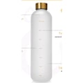 Miniatyrbillede 2 af 3: Space Cup Stor kapacitet Transparent Frosted Kedel Galvaniseret Kobber Låg Rustfrit Stål Låg 1000ml (Hvid)