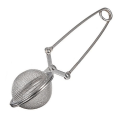 Miniatyrbillede 1 af 5: 3 stk rustfrit stål ske teblade urt mesh kugle infuser filter klemme si