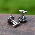 Miniatyrbillede 2 af 4: Manchetknapper Tree of Life Time Gem Herreskjorte Metal Crystal Cuff Stud fransk knap