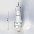 Miniatyrbild 5 av 5: (BLS-60-20D 7W glödlampa + solpanel = komplett set (smart switch, kallvitt ljus) LED-ljus, för utomhusbruk, trädgård, trädgård