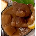 Pikkukuva 3 / 3: Suloinen punainen mesh karhu mold silikoni Frozen maito karhu kahvi tee jääpallo mold sorbetti jääristikko artefakti (iso karhu mold),