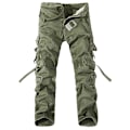 Pikkukuva 1 / 2: Miesten taskuhousut Army Green 32