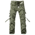 Pikkukuva 1 / 2: Miesten taskuhousut Army Green 36