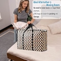 Miniatyrbillede 5 af 5: Praktisk opbevaringstaske Vandtæt Heavy Duty Rejsebagage Caddy Organizer Foldbar style3