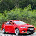 Pikkukuva 3 / 5: 1:32 Mitsubishi Lancer Evo X 10 metalliseos automalli painevalettu metallilelu ajoneuvot automalli simulaatio äänivalokokoelma lapsille lahja
