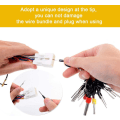 Miniatyrbillede 4 af 5: Terminal Ejector Kit Værktøj til fjernelse af terminaler, elektriske ledninger Bil adskillelsesværktøj Stik Crimp Pin Aftrækker 41 stk.