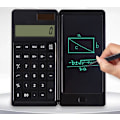 Miniatyrbillede 2 af 2: Solar Folde Lommeregner LCD Tablet Student Laptop Business Gave