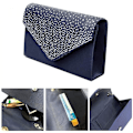 Miniatyrbillede 4 af 5: Kvinder Aften Håndtasker Brude Bryllup Taske Håndtaske A916-147 Dark Blue