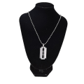 Miniatyrbillede 1 af 5: Mænd favorit rustfrit stål barberblad vedhæng Fashion Ball Chain halskæde Hot