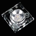 Miniatyrbillede 6 af 6: 7 Farver Mini 3D Crystal LED Light Base Display Stand til boligindretning med USB-kabel