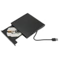 USB3.0 Ekstern DVD-brenner Ultratynn Ekstern DVD-stasjon med USB C-adapter for Bærbare Datamaskiner Stasjonære PCer