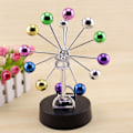 Miniatyrbillede 2 af 6: Plastic roterende perpetuum motion hjemme spisebord ornament model