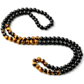 Miniatyrbillede 2 af 3: Tiger Eye Bead Halskæde Mode Til Mænd