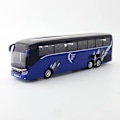 Miniatyrbillede 1 af 5: 1:32 Skala Setra S 431 Dt Bus Sightseeing Legetøjsbil Porswon Diecast Model Træk tilbage Lyd og lys Uddannelseskollektion Gift Kid