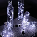 Miniatyrbild 4 av 4: Vinflaskljus, kallvit, 2m Längd 20LED, 9st