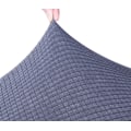 Miniatyrbillede 4 af 5: Kontorstolebetræk, computerstolebetræk, sædebetræk stof, stolebetræk (sort, størrelse medium (57-65CM) størrelse M),