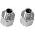 Pikkukuva 1 / 4: Airbrush ilmaletkun sovitin, uros Bsp G1/8" ja naaras Bsp G1/4", 2 kpl