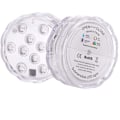 Miniatyrbillede 1 af 5: Dykning LED poollys, dekorative farveskiftende lys, velegnet til akvariebade, vaser, pools, damme, (28 Button Re)