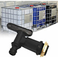 Miniatyrbilde 1 av 5: Kran Tank 1000l, Kran Plast Vann Tank Kran For Regnvannsamler, 3/4\" Kran Adapter Samlere Kran For I