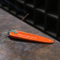 Miniatyrbillede 3 af 5: Røgelsepindebrænder Kreativt håndværk Pastoral Style Ornament Reducer Angst Keramisk Røgelse Sæde Røgelseholder Julegave