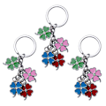 Miniatyrbillede 3 af 4: 3 stk Bil vedhæng Nøglering Shamrock Keyfob Bil Nøglering