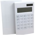 Miniatyrbillede 1 af 4: Solar Lommeregner Single Mode Crystal Dual Power Button Computer 18,5*10,8*1,5CM