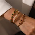 Miniatyrbillede 2 af 5: Armbånd Pearl Daily Outfit Metallic Element B1510 JDB201421-RD