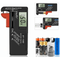 Miniatyrbillede 1 af 5: Digital batteritester, Universal batteritester, batteritester, til AA, AAA, C, D, PP3, 9V, 1,5V, knapbatterier - W