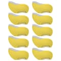 10-pack Golf Putter Huvudskydd Järnklubba Fönstervisning Skydd Gul