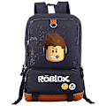 Miniatyrbillede 1 af 5: Virtual World Roblox Rygsæk Computertaske Student Skoletaske-farve-10 color-10