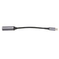 Miniatyrbillede 4 af 8: DC til Type C Kabel 5.5x2.5mm 100W 17.3cm Langt Hun Input Nylon Type C til DC5525 Kabel til Tablet Telefon PC