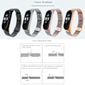 Miniatyrbillede 5 af 5: Mi Band 5 Strap, Metal, Rose Gold