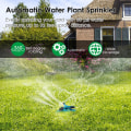 Pikkukuva 3 / 5: Puutarha sekoitettu sadetin, vihreä/musta, Butterfly Tandem sprinkleri